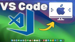 Install VS Code on a Mac | Visual Studio Code 2024 Tutorial