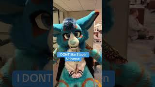 I LOVE Steven Universe!! #furry #fursuit #stevenuniverse #therian #furries #fursuiters #fursona