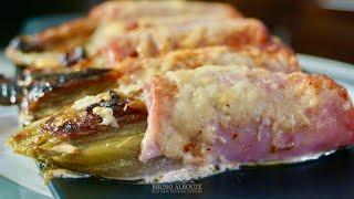 Braised Endive, Ham Gruyere – Bruno Albouze