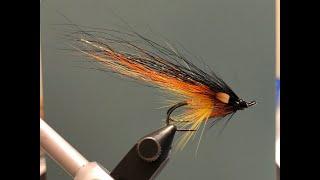 Лососёвая мушка Willie Gunn (Salmon Fly) Как связать от GM FLY