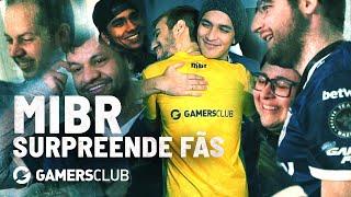 MIBR surprising the fans! A community and Gamers Club tribute to Counter-Strike.