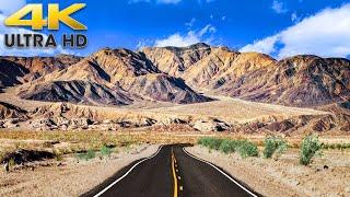 Death Valley to Las Vegas Complete Desert Scenic Drive 4K California to Nevada