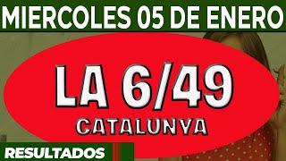 Resultado del sorteo 6-49 del Miércoles 5 de Enero del 2022.