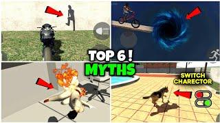  TOP 6 SECRET MYTHS IN INDIAN BIKE DRIVING 3D - NEW UPDATE | KXP VINEET YT ! #2