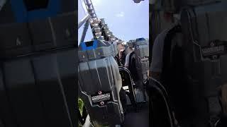 Jurassic World VelociCoaster Ride Launch POV | Universal Studios Orlando #shorts