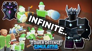 INFINITE Elf Camps VS. Fallen Mode || Tower Defense Simulator (Roblox)