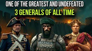 3 Generals Who Never Lost a Battle – Unbeaten Legends of History