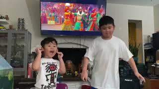 JDMAN kids Aladdin dance moves!!!