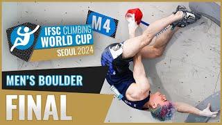 IFSC Men's Boulder Final World Cup SEOUL 2024