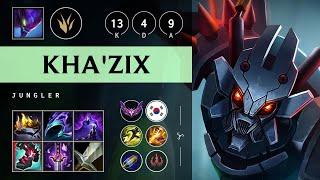 Kha'Zix Jungle vs Ekko - KR Master Patch 25.12