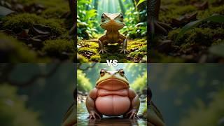 Forest Lizard vs Pink Frog vs Coral Snake (Hedgehog, Scorpion, Komodo Dragon) #lizard #frog #animals