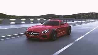 3d animation in blender | Mercedes AMG GT