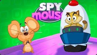 Мышка воришка против Кот БОСС в игре SPY MOUSE