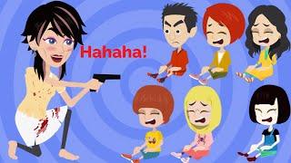 Safina Kidnaped Mina and her Friends! - Mina English - English Communication Lesson.