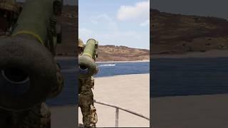 Javelin's New Technique to Easily Sink Enemy Combat Speedboats || Eps. 478 #yearofyou #arma3 #shorts