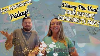 DISNEY PIN UNBOXING & HAUL from my Disney World BACHELORETTE PARTY / Spring Break 2021 /Disney Bride