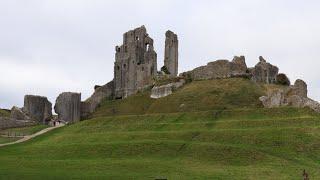 Relaxing views from the top of Corfe Castle