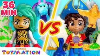 Santiago Rescues Pirate Treasure & More Toy Adventures! | 30 Minute Compilation | Toymation