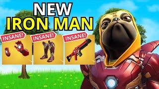 I'M THE NEW IRON MAN in FORTNITE!!