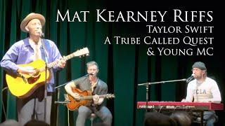 Mat Kearney improv Taylor Swift, A Tribe Called Quest, Young MC in Sun Valley Idaho.