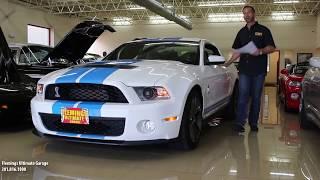 '12 GT500 w/ 900 original miles for sale with test drive, driving sounds &  walk through video