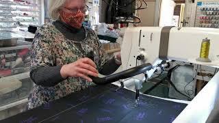 New Threads Quilt Shop gets their new Handi Quilter Longarm