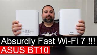 ASUS ZenWiFi BT10 WiFi 7 Mesh System EXCEEDS EXPECTATIONS! (Unboxing, Speed Tests, and MORE!)