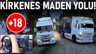 KÜFÜR EDEREK YOLU AÇTIM! (SİNİR KRİZİİİ) - KİRKENES MADEN YOLU ZORLU SEFER - ETS 2 MP ProMods T300RS