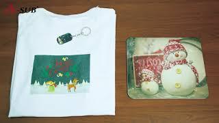 How to Use A-SUB eco Sublimation Transfer Paper and A-SUB Sublimation Ink to DIY Custom Gifts?