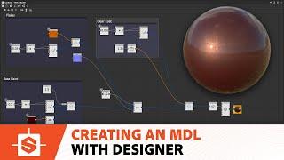 Creating a car paint MDL in Substance Designer | Adobe Substance 3D