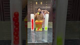 The Ball Touching Challenge Is So Interesting! Who Can Win? #familygames #familychallenge