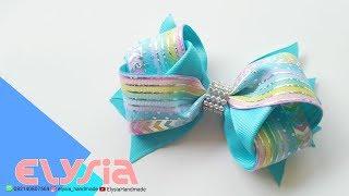 Laço Anita  Ribbon Bow  DIY by Elysia Handmade