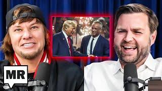 Theo Hosts JD Vance For CRINGE Trump/RFK Glaze Session