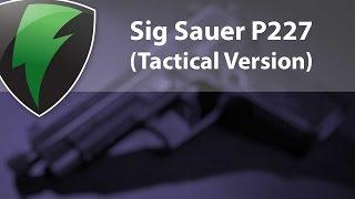 Sig Sauer P227 Tactical .45 ACP - Review, Shooting, Takedown and Reassembly