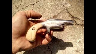 Дерринджер своими руками ч1. Деринжер. HOW TO MAKE DERRINGER Homemade Derringer. Handmade Derringer