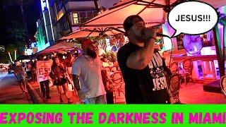 Preaching Where The Gospel is Illegal! #Jesus #miami  #viralvideo