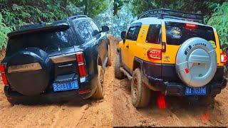 GWM Tank 500 3.0T V6 vs Toyota FJ Cruiser 4.0L V6 v Jeep Wrangler Rubicon 3.6L V6 v Pajero 3.0L V6