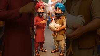 Pathan Bimar Murgi Bechne Gaya   #shorts #comedy #laugh #funnyshorts #chicken