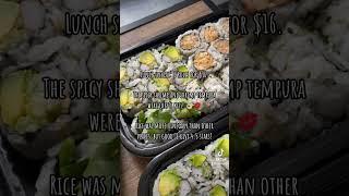 IKYU NYC sushi check  (Upper East Side, Manhattan)