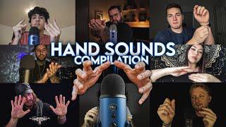 ASMR Best Hand Sounds Compilation ️( 100% Tingles )