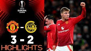 Rasmus Højlund Goal | Manchester United vs Bodø/Glimt 3-2 Highlights | UEFA Europa League 2024