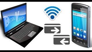 How to transfer data over WiFi | pc and android |EASY| (quickest EVER!!!)