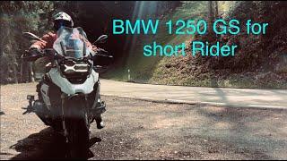 BMW R 1250 GS for Short Rider