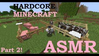 ASMR Minecraft Hardcore l Part 2 (Trigger words, ear-to-ear)