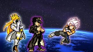 Jotaro Over Heaven OP(New) & Dio Over Heaven VS Gogetto MUI OP in Jump Force Mugen