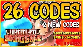 2 NEW CODES26 WORKING CODES for  UNTITLED BOXING GAME Avatar Editor  Roblox 2024