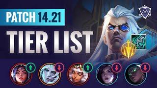 TIER LIST Predictions for Patch 14.21 Split 3! | League of Legends