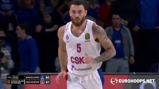 Anadolu Efes Istanbul - CSKA Moscow 80-81: Mike James (28 points)