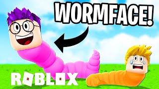 Роблокс ЧЕРВЯЧКИ . Я ПРЕВРАТИЛСЯ в ЧЕРВЯКА . ROBLOX WORMS SIMULATOR