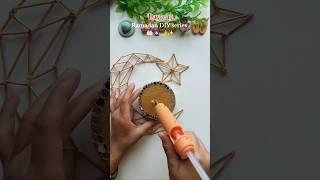 Day 7/15 DIY Ramadan Decoration Geometric⭐ #shorts #crafts #ramadan #pinterestaesthetic #trending